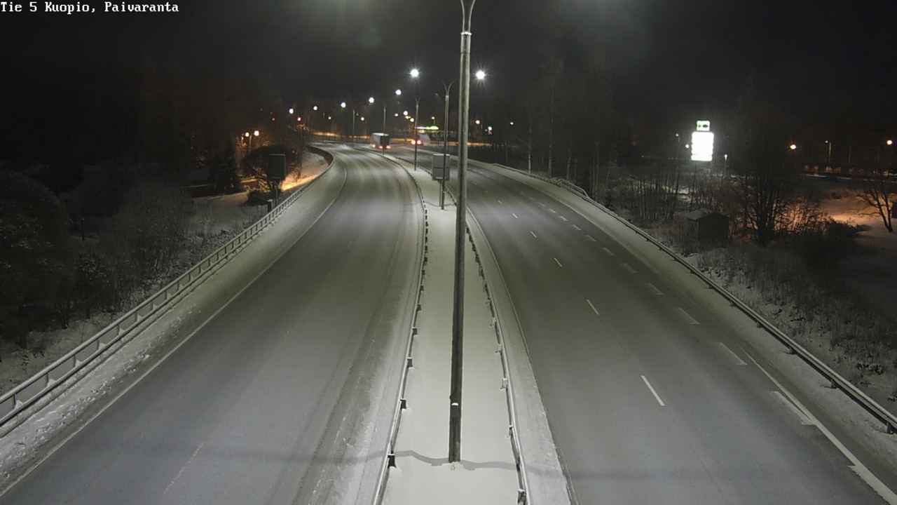 Weather Camera Image Väg 5 Kuopio, Päiväranta, Kuopio, Pohjois-Savo