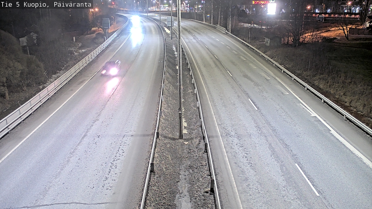 Kelikamerat Kuva Tie 5 Kuopio, Päiväranta, Kuopio, Pohjois-Savo