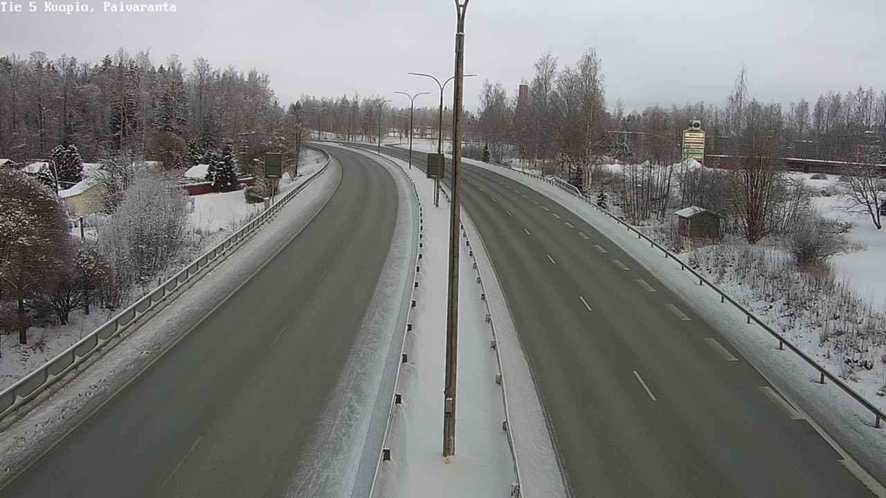 Weather Camera Image Väg 5 Kuopio, Päiväranta, Kuopio, Pohjois-Savo