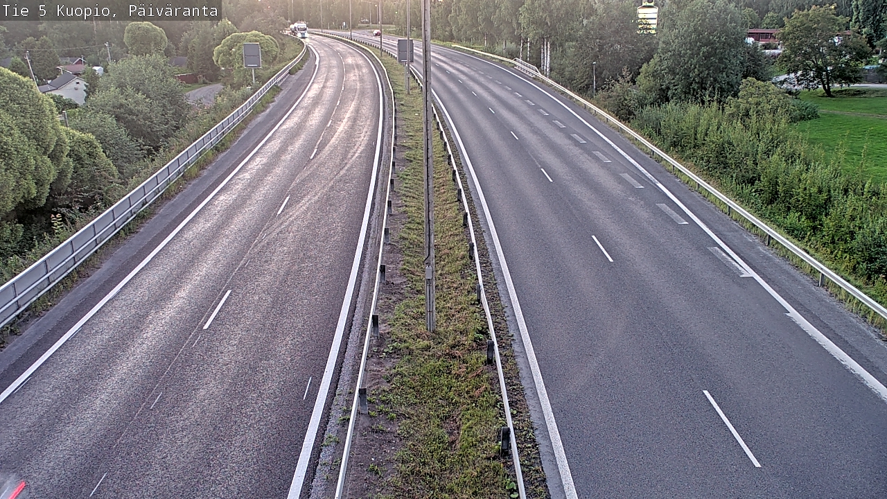 Kelikamerat Kuva Tie 5 Kuopio, Päiväranta, Kuopio, Pohjois-Savo