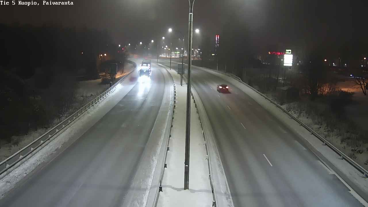 Kelikamerat Kuva Tie 5 Kuopio, Päiväranta, Kuopio, Pohjois-Savo