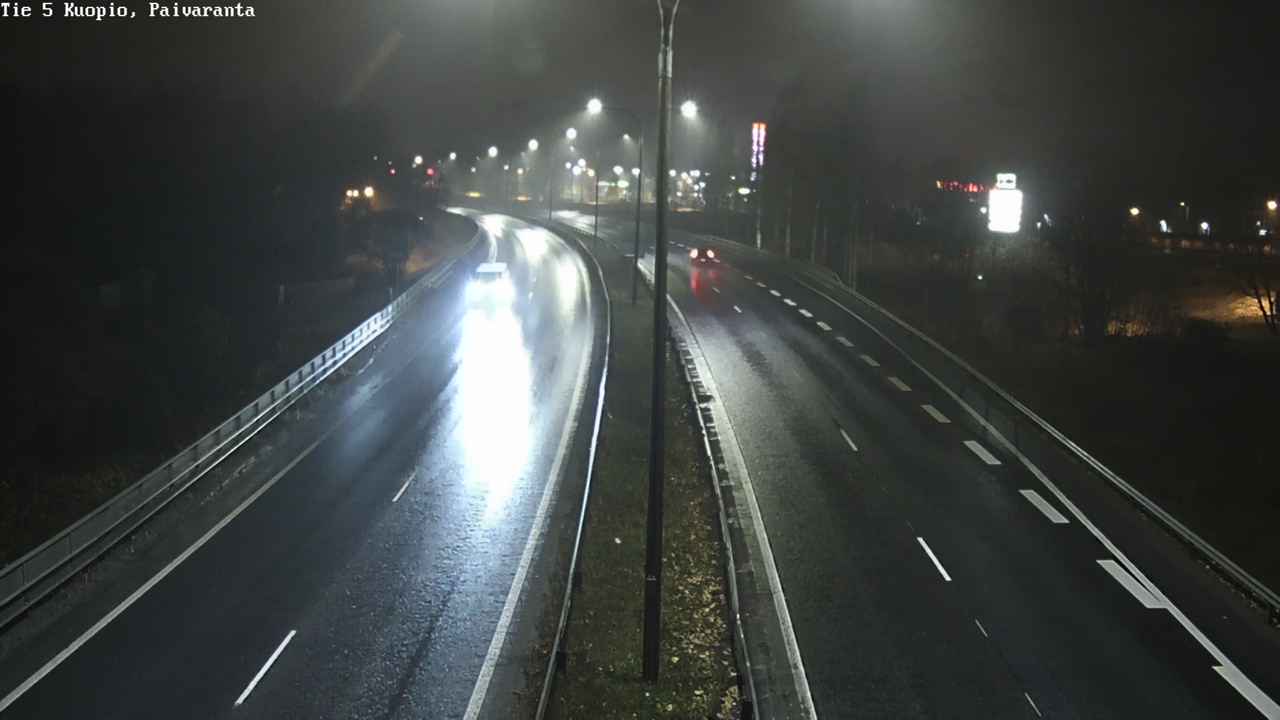 Weather Camera Image Road 5 Kuopio, Päiväranta, Kuopio, Pohjois-Savo