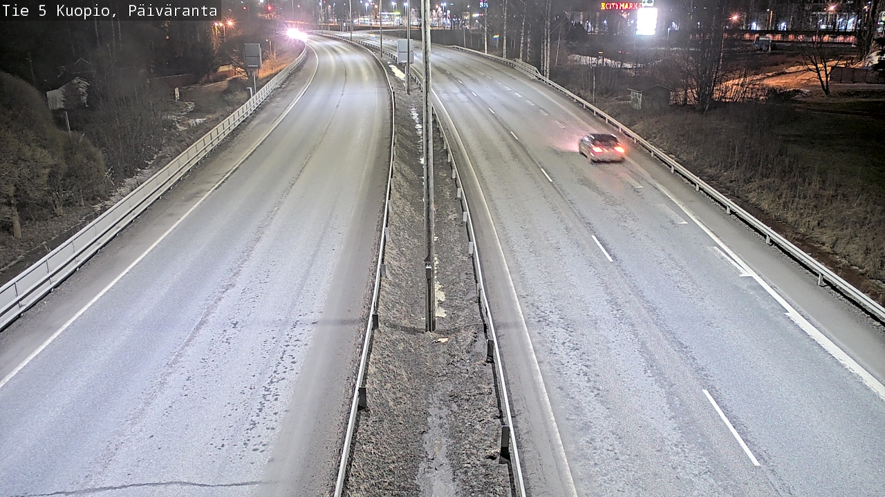 Kelikamerat Kuva Tie 5 Kuopio, Päiväranta, Kuopio, Pohjois-Savo