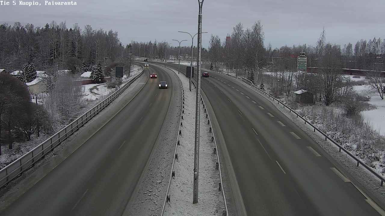 Kelikamerat Kuva Tie 5 Kuopio, Päiväranta, Kuopio, Pohjois-Savo