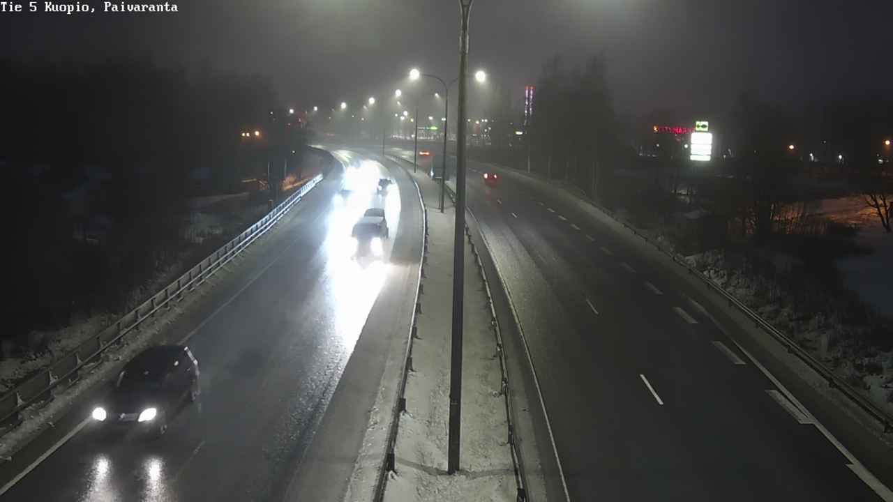 Weather Camera Image Road 5 Kuopio, Päiväranta, Kuopio, Pohjois-Savo