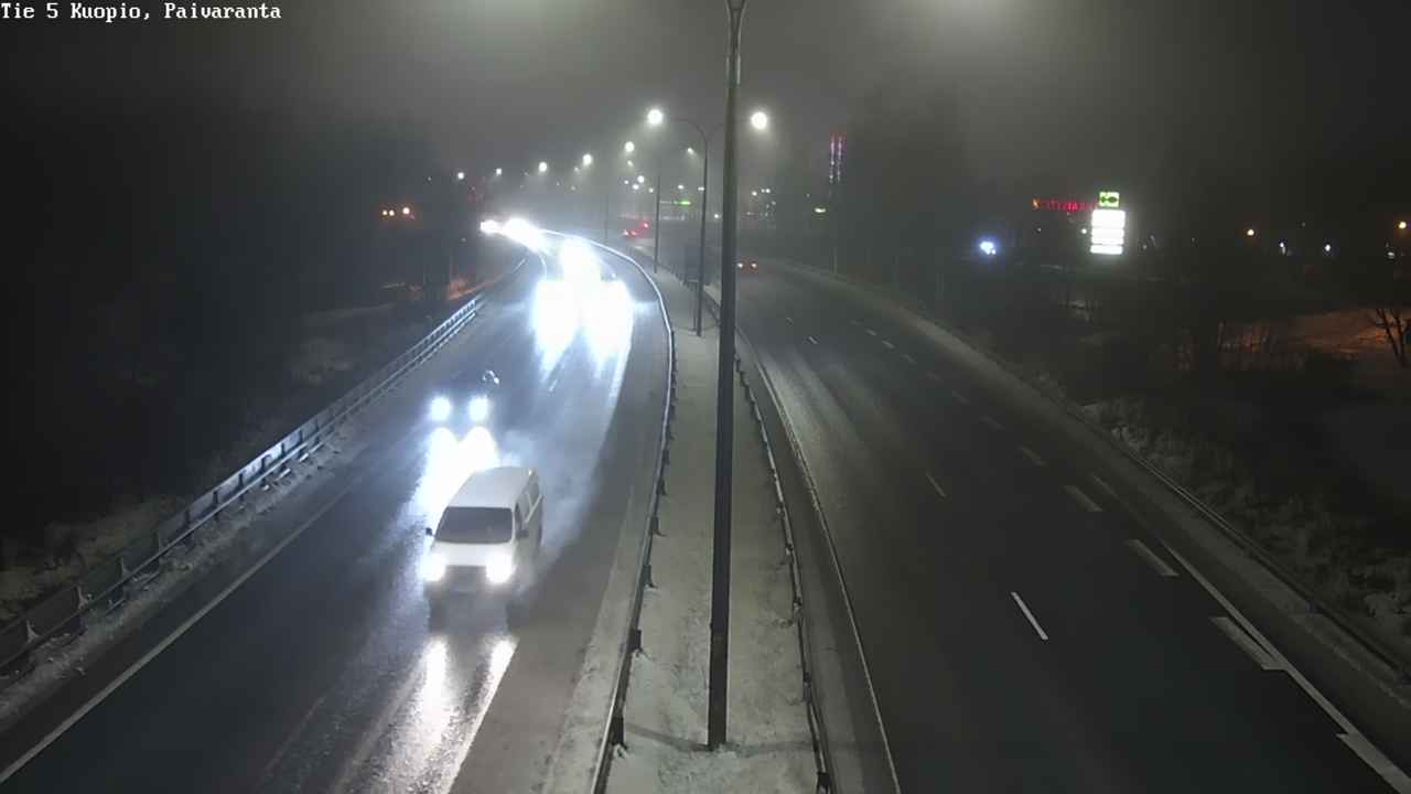 Weather Camera Image Road 5 Kuopio, Päiväranta, Kuopio, Pohjois-Savo