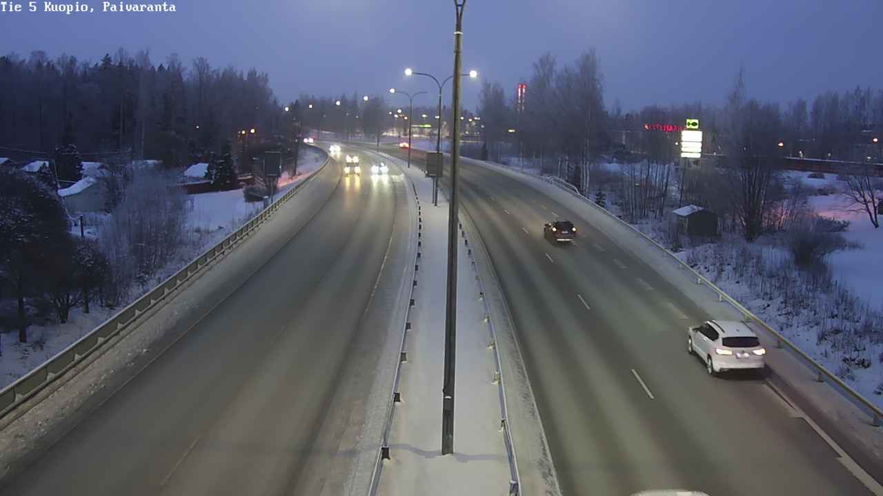 Kelikamerat Kuva Tie 5 Kuopio, Päiväranta, Kuopio, Pohjois-Savo