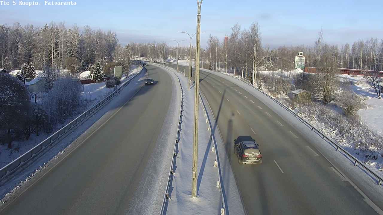 Weather Camera Image Väg 5 Kuopio, Päiväranta, Kuopio, Pohjois-Savo