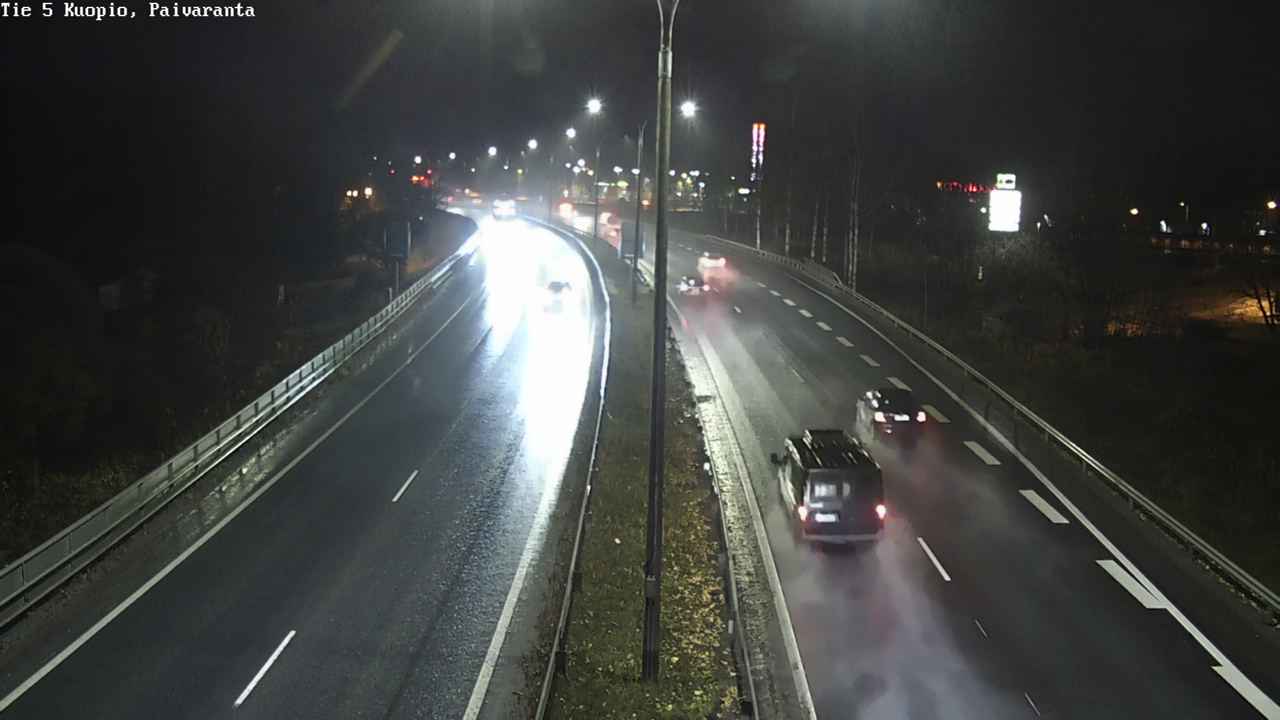Weather Camera Image Väg 5 Kuopio, Päiväranta, Kuopio, Pohjois-Savo