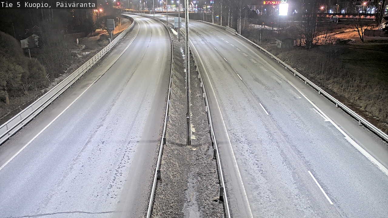 Kelikamerat Kuva Tie 5 Kuopio, Päiväranta, Kuopio, Pohjois-Savo