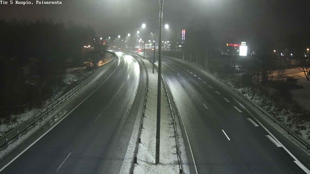 Weather Camera Image Road 5 Kuopio, Päiväranta, Kuopio, Pohjois-Savo