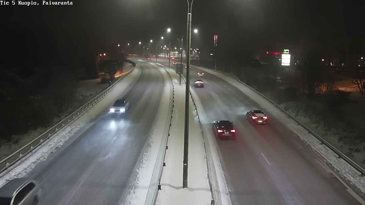 Kelikamerat Kuva Tie 5 Kuopio, Päiväranta, Kuopio, Pohjois-Savo