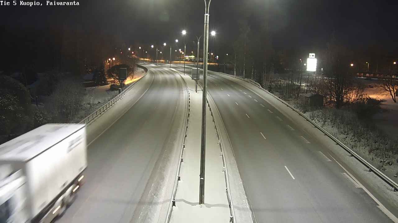 Weather Camera Image Väg 5 Kuopio, Päiväranta, Kuopio, Pohjois-Savo