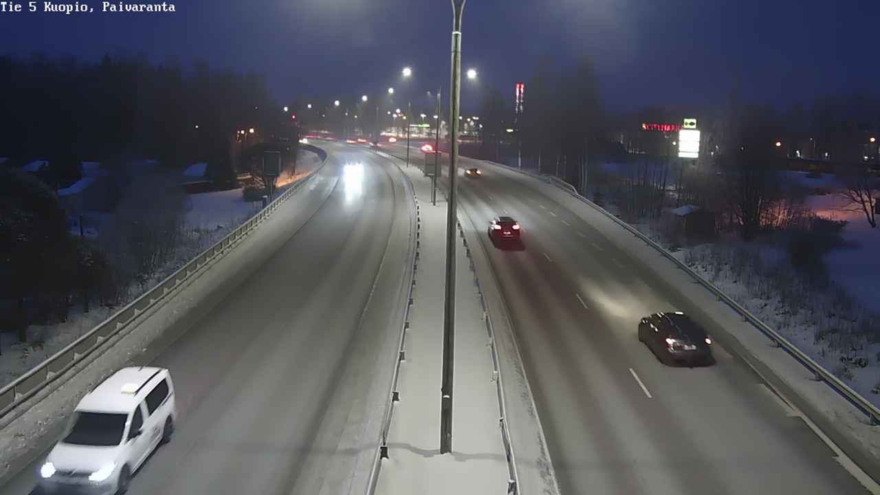 Kelikamerat Kuva Tie 5 Kuopio, Päiväranta, Kuopio, Pohjois-Savo