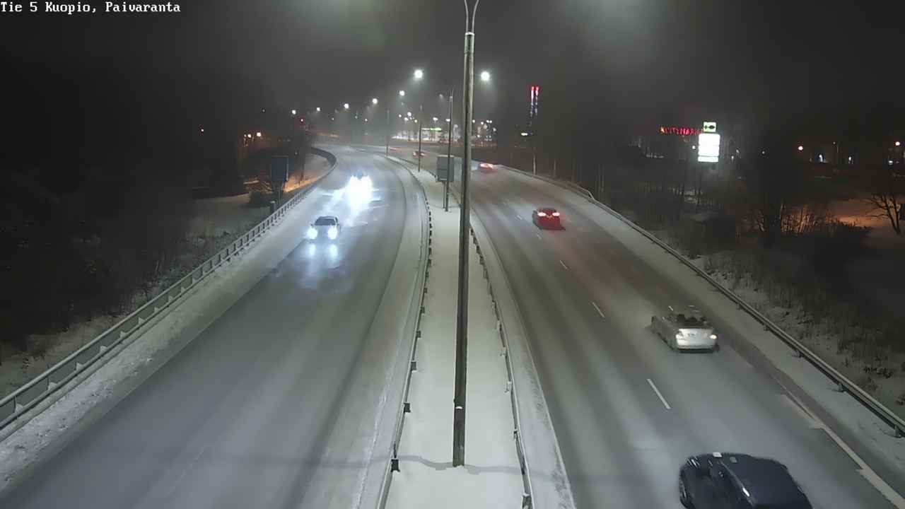 Kelikamerat Kuva Tie 5 Kuopio, Päiväranta, Kuopio, Pohjois-Savo