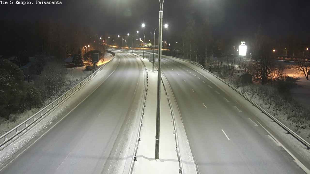 Weather Camera Image Väg 5 Kuopio, Päiväranta, Kuopio, Pohjois-Savo