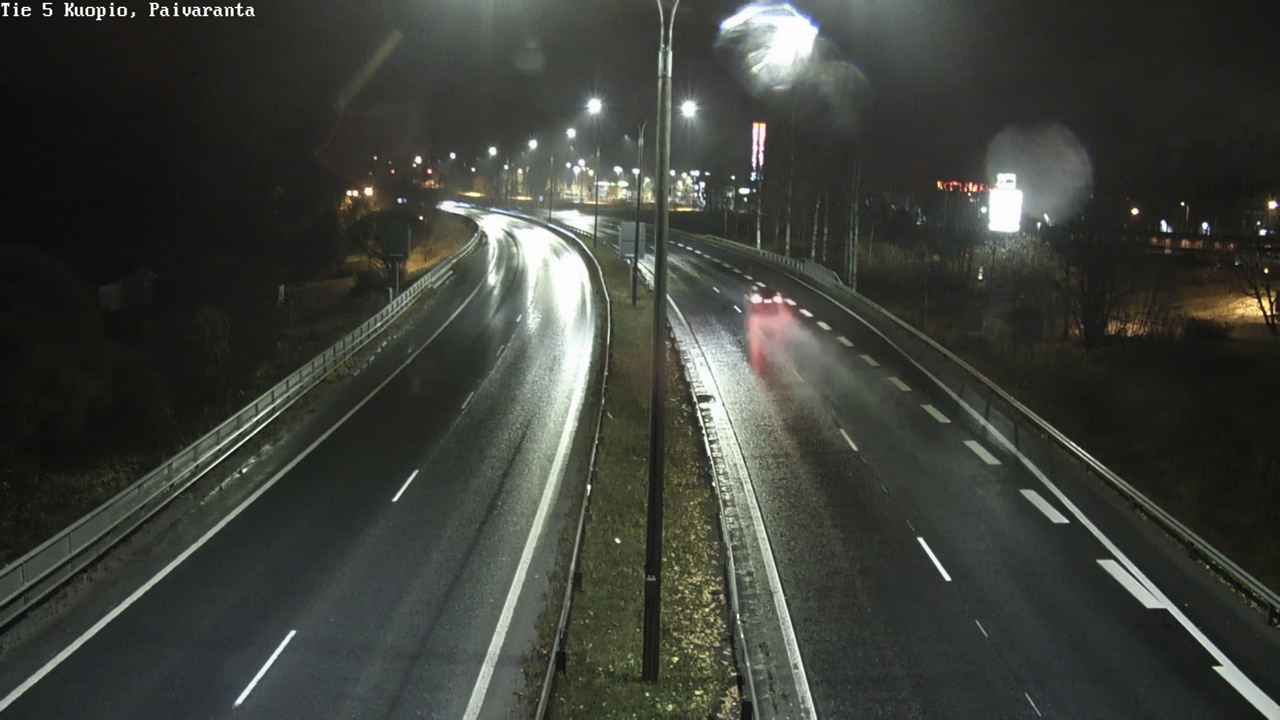Weather Camera Image Road 5 Kuopio, Päiväranta, Kuopio, Pohjois-Savo