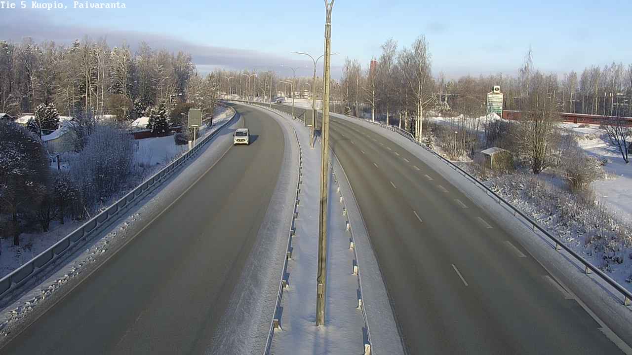 Weather Camera Image Väg 5 Kuopio, Päiväranta, Kuopio, Pohjois-Savo