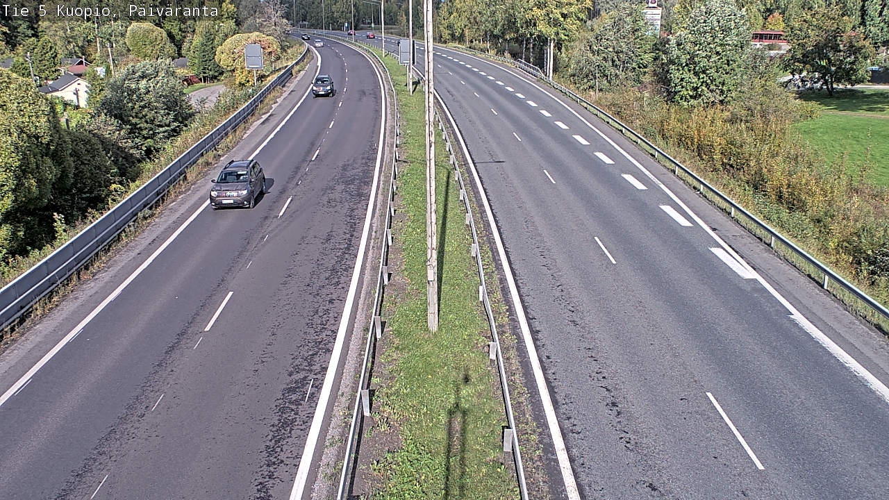 Kelikamerat Kuva Tie 5 Kuopio, Päiväranta, Kuopio, Pohjois-Savo