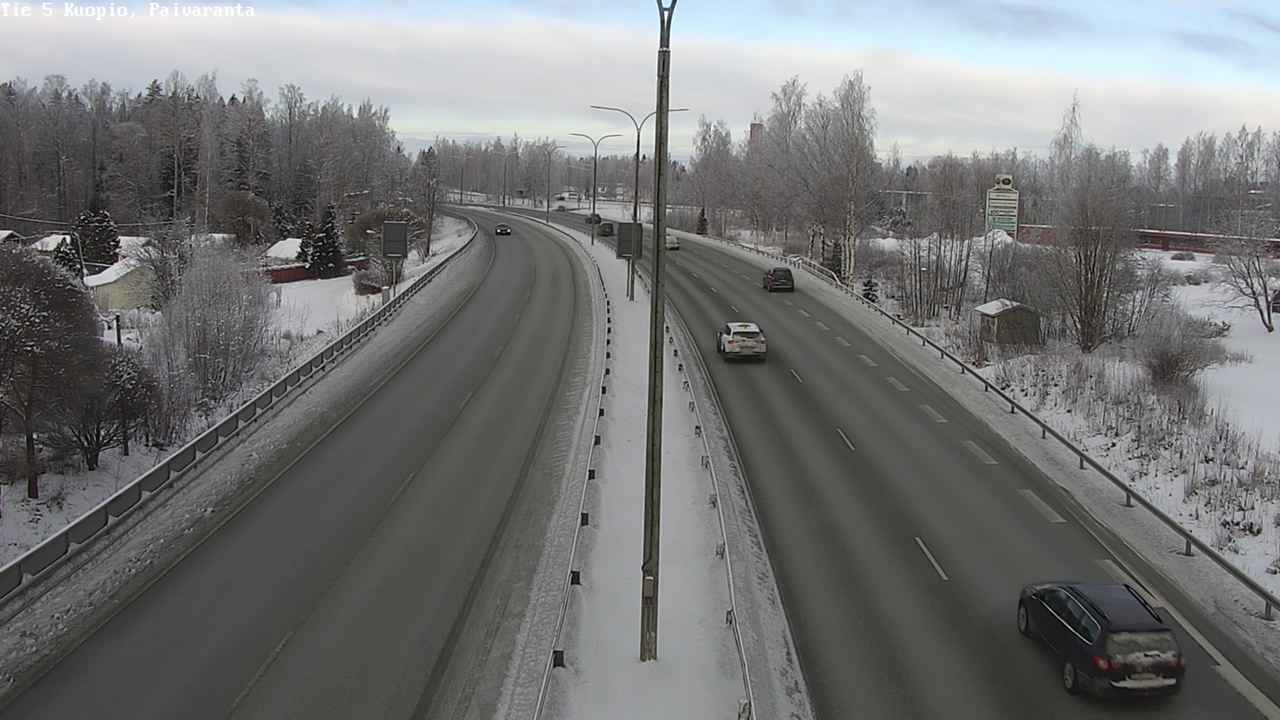 Kelikamerat Kuva Tie 5 Kuopio, Päiväranta, Kuopio, Pohjois-Savo