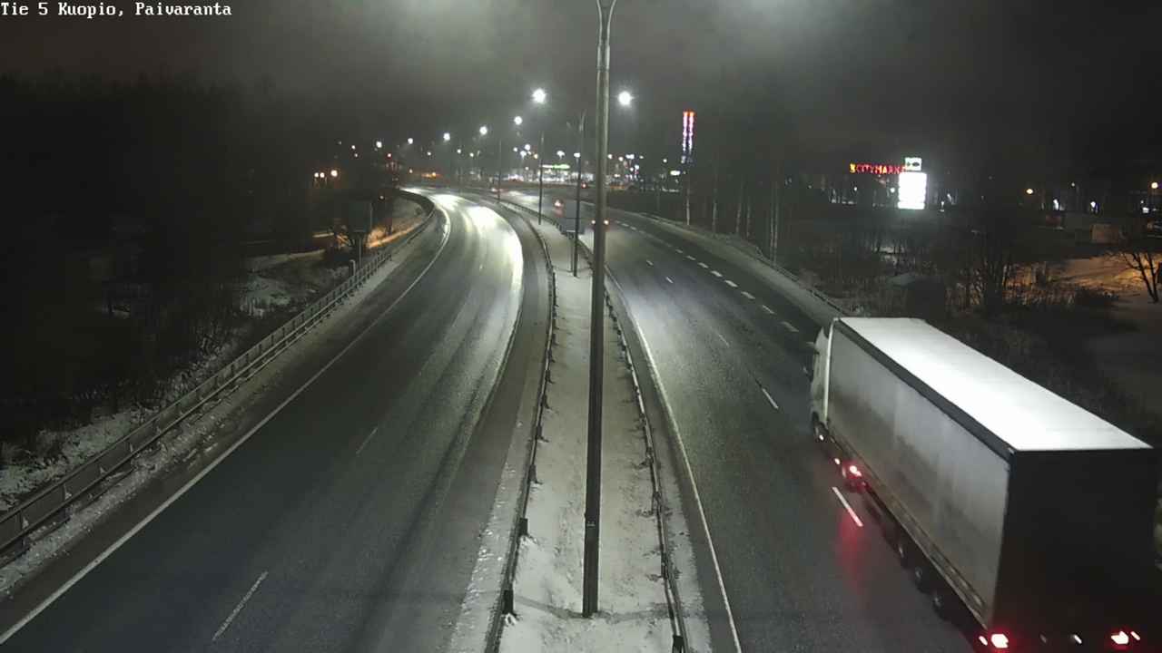 Weather Camera Image Road 5 Kuopio, Päiväranta, Kuopio, Pohjois-Savo