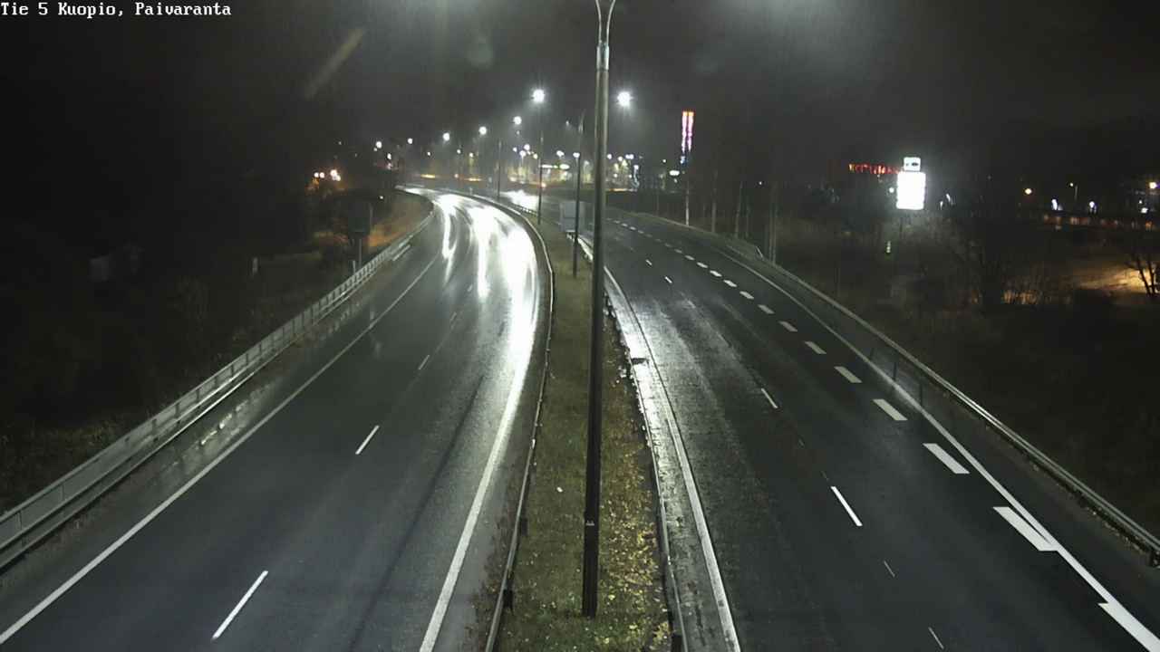 Weather Camera Image Väg 5 Kuopio, Päiväranta, Kuopio, Pohjois-Savo