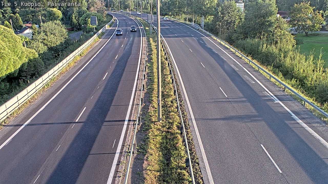 Kelikamerat Kuva Tie 5 Kuopio, Päiväranta, Kuopio, Pohjois-Savo