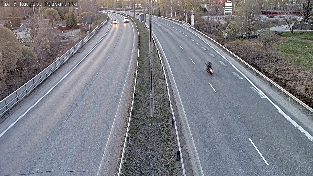 Weather Camera Image Väg 5 Kuopio, Päiväranta, Kuopio, Pohjois-Savo