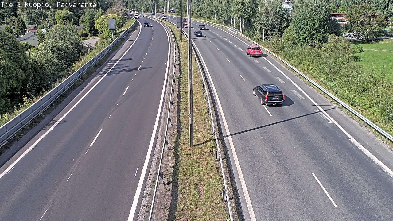 Kelikamerat Kuva Tie 5 Kuopio, Päiväranta, Kuopio, Pohjois-Savo