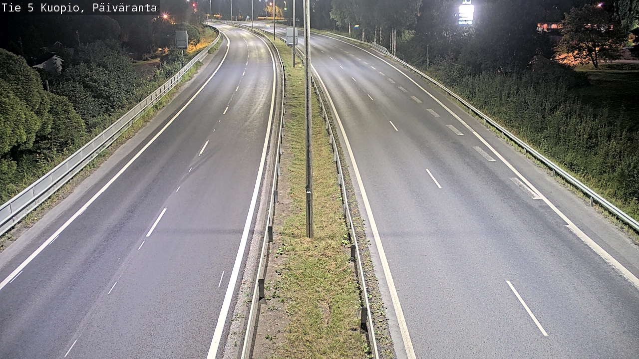 Kelikamerat Kuva Tie 5 Kuopio, Päiväranta, Kuopio, Pohjois-Savo