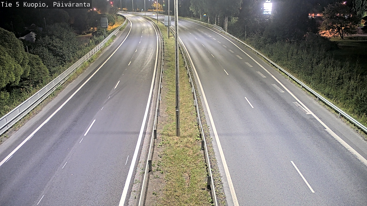 Kelikamerat Kuva Tie 5 Kuopio, Päiväranta, Kuopio, Pohjois-Savo