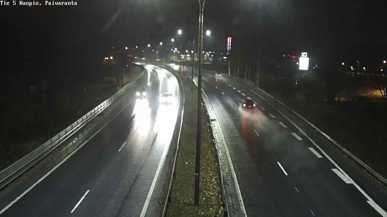 Weather Camera Image Väg 5 Kuopio, Päiväranta, Kuopio, Pohjois-Savo
