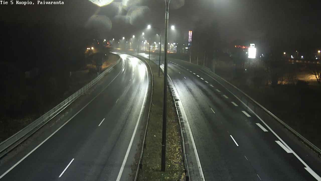 Weather Camera Image Road 5 Kuopio, Päiväranta, Kuopio, Pohjois-Savo