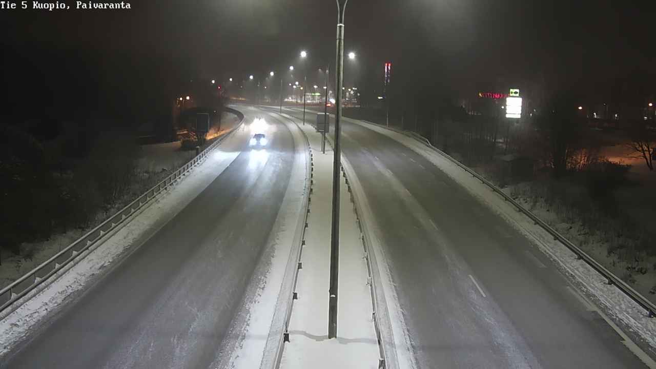 Kelikamerat Kuva Tie 5 Kuopio, Päiväranta, Kuopio, Pohjois-Savo