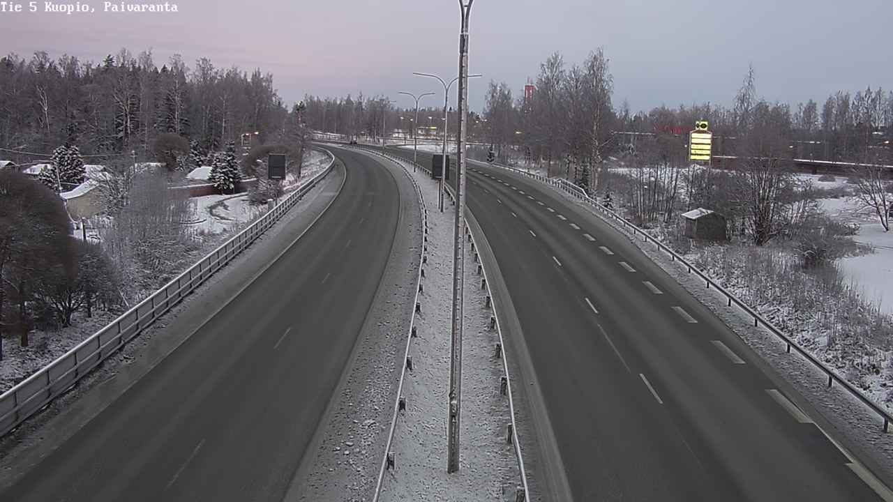 Kelikamerat Kuva Tie 5 Kuopio, Päiväranta, Kuopio, Pohjois-Savo