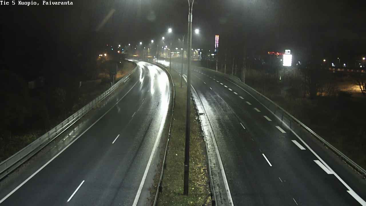 Weather Camera Image Väg 5 Kuopio, Päiväranta, Kuopio, Pohjois-Savo