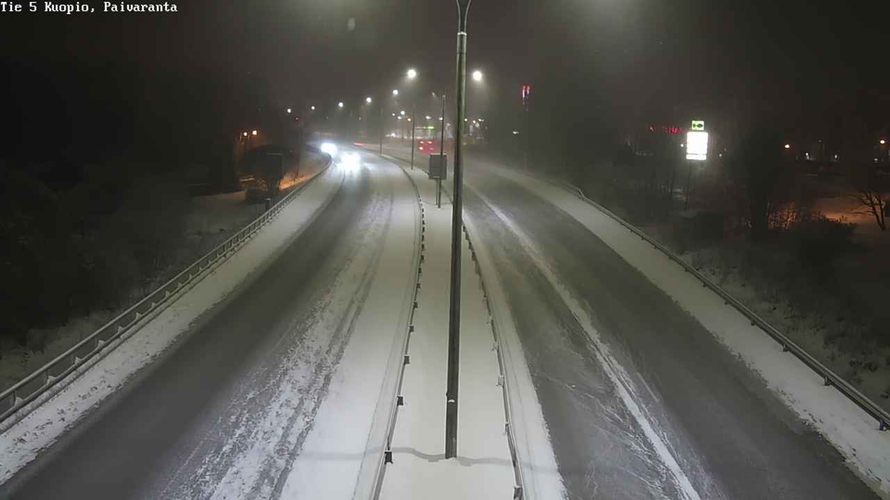 Kelikamerat Kuva Tie 5 Kuopio, Päiväranta, Kuopio, Pohjois-Savo