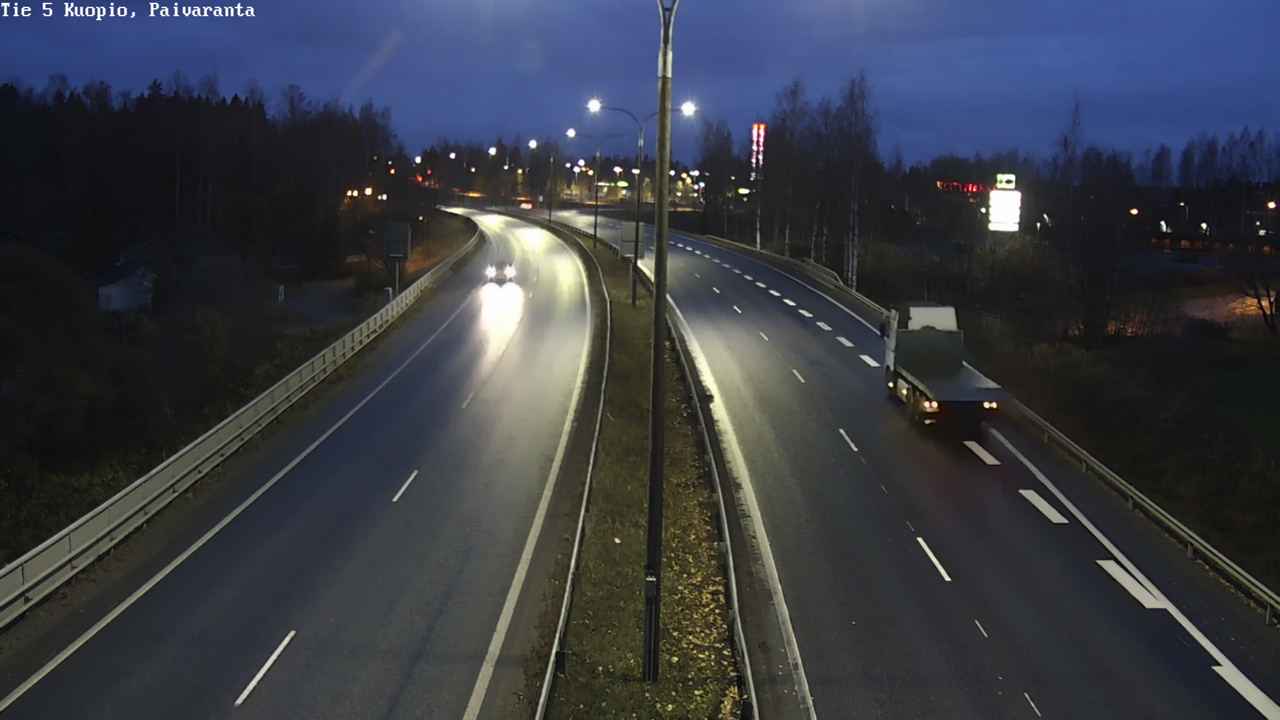 Weather Camera Image Väg 5 Kuopio, Päiväranta, Kuopio, Pohjois-Savo