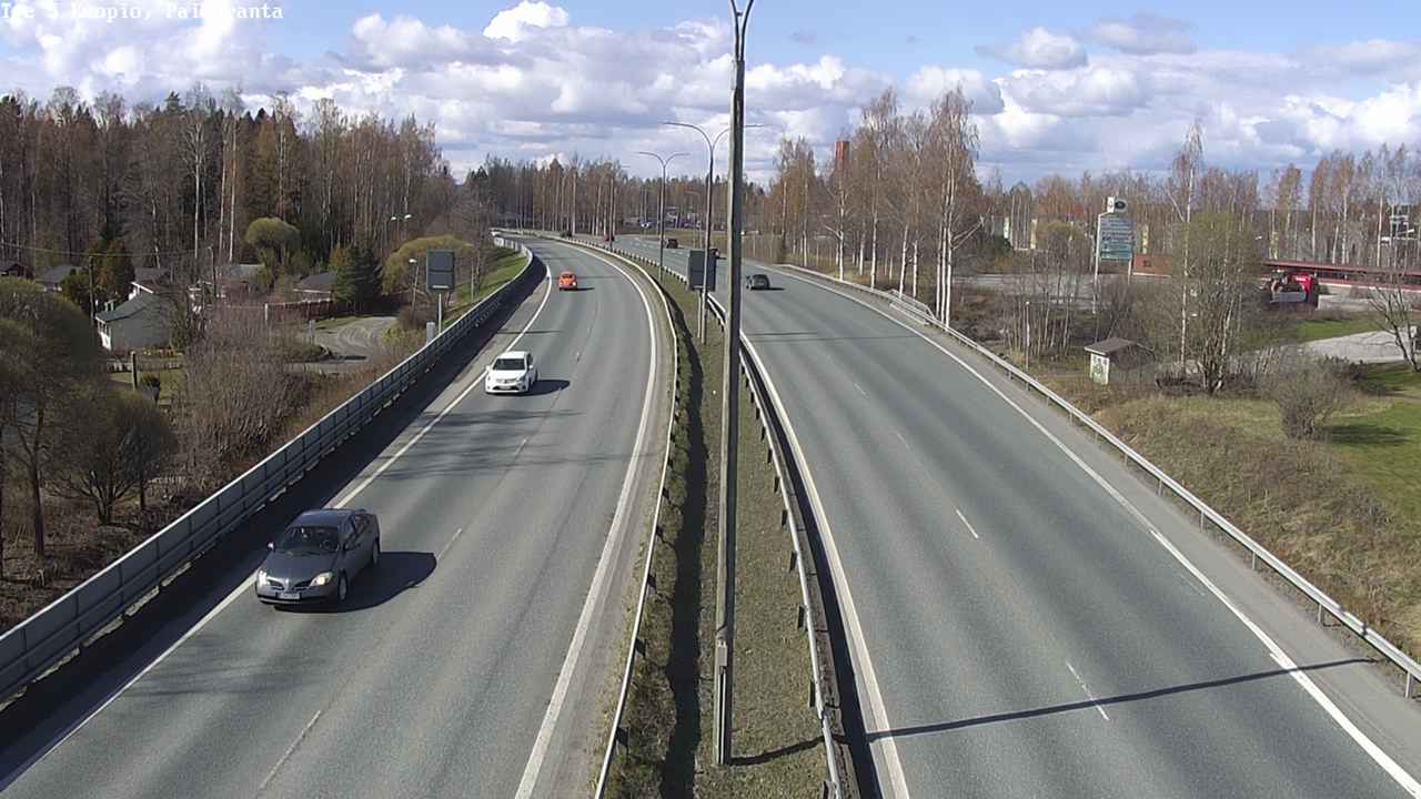 Weather Camera Image Väg 5 Kuopio, Päiväranta, Kuopio, Pohjois-Savo
