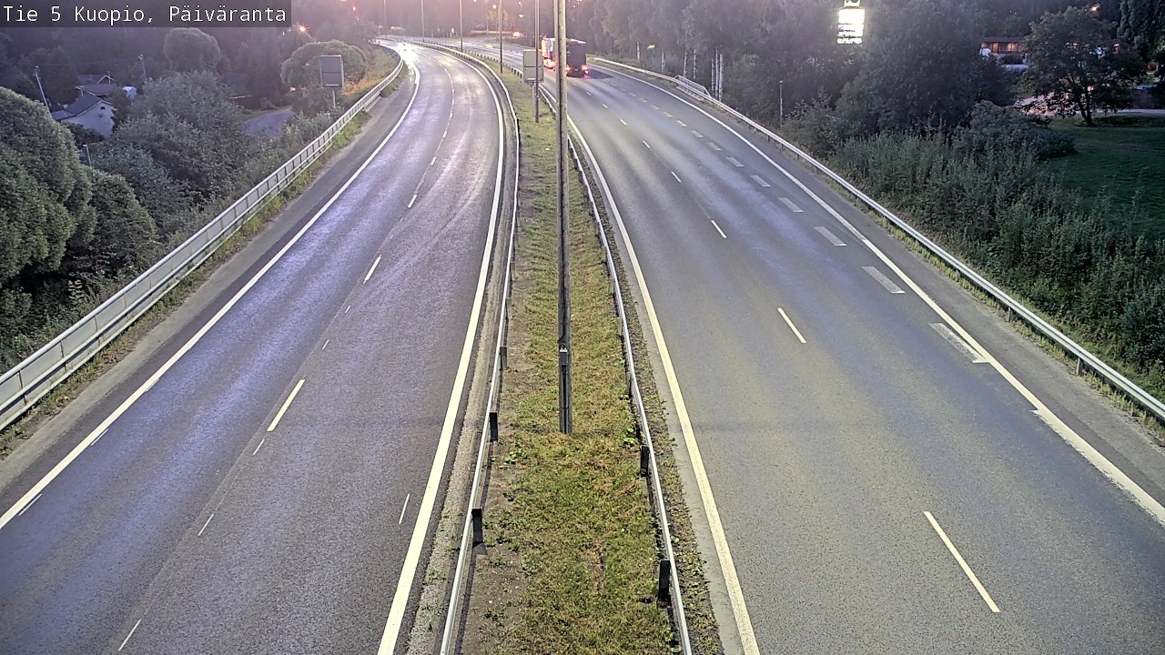 Kelikamerat Kuva Tie 5 Kuopio, Päiväranta, Kuopio, Pohjois-Savo