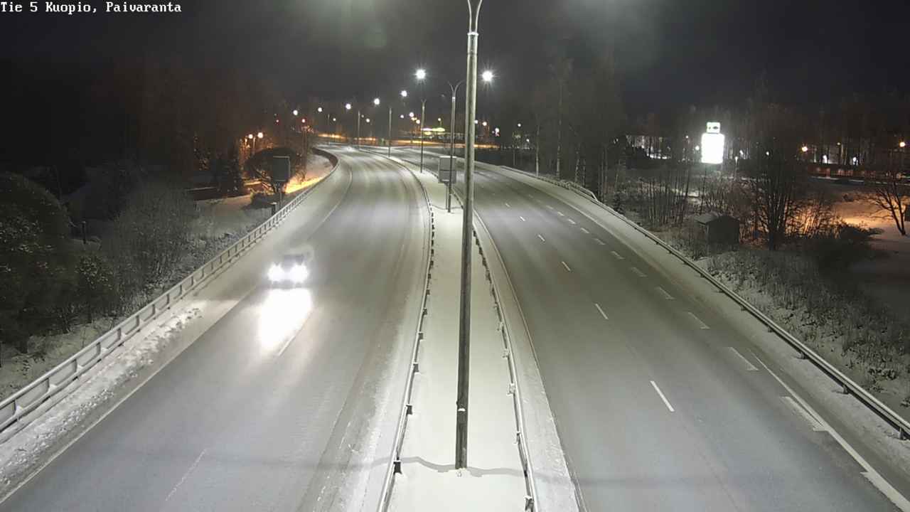 Weather Camera Image Road 5 Kuopio, Päiväranta, Kuopio, Pohjois-Savo
