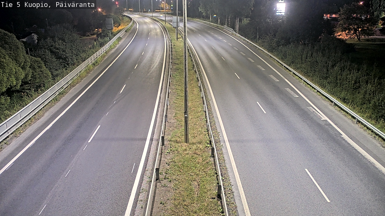 Kelikamerat Kuva Tie 5 Kuopio, Päiväranta, Kuopio, Pohjois-Savo