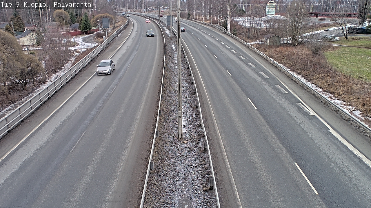 Kelikamerat Kuva Tie 5 Kuopio, Päiväranta, Kuopio, Pohjois-Savo