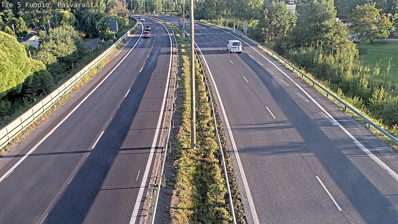 Kelikamerat Kuva Tie 5 Kuopio, Päiväranta, Kuopio, Pohjois-Savo
