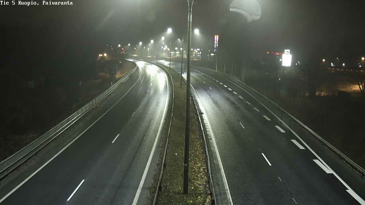 Weather Camera Image Road 5 Kuopio, Päiväranta, Kuopio, Pohjois-Savo