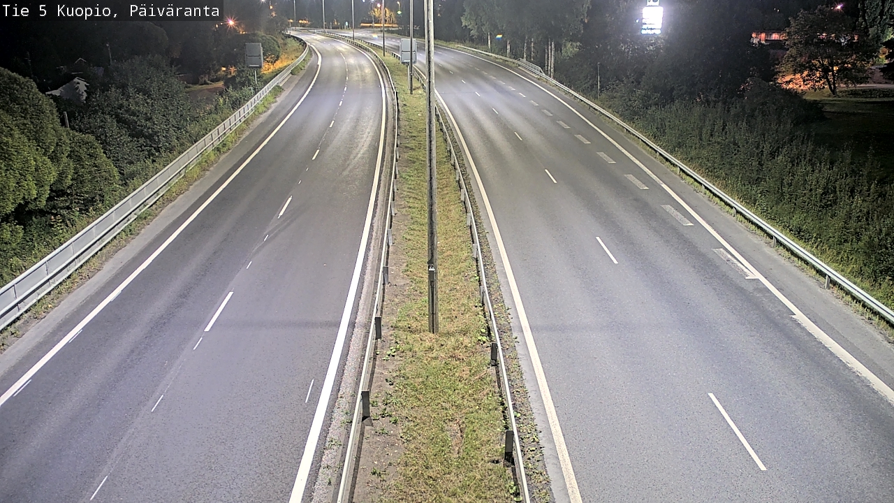 Kelikamerat Kuva Tie 5 Kuopio, Päiväranta, Kuopio, Pohjois-Savo