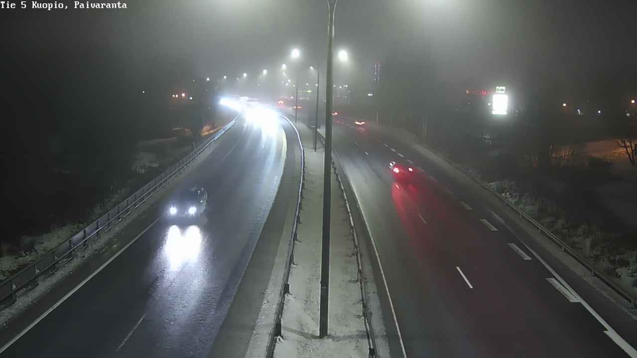 Weather Camera Image Road 5 Kuopio, Päiväranta, Kuopio, Pohjois-Savo