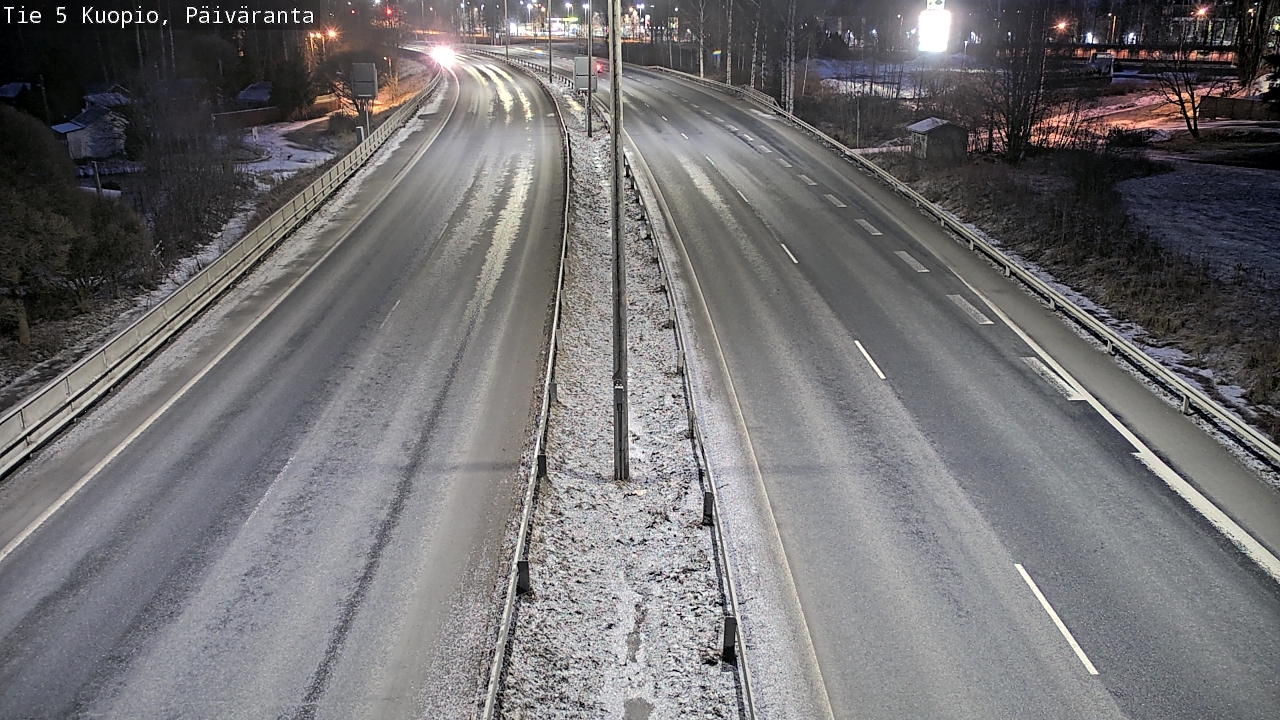 Kelikamerat Kuva Tie 5 Kuopio, Päiväranta, Kuopio, Pohjois-Savo