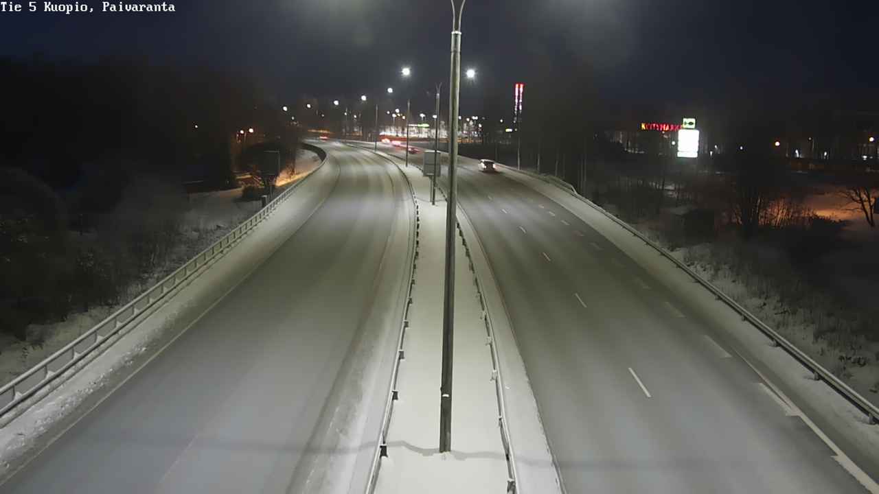 Weather Camera Image Väg 5 Kuopio, Päiväranta, Kuopio, Pohjois-Savo