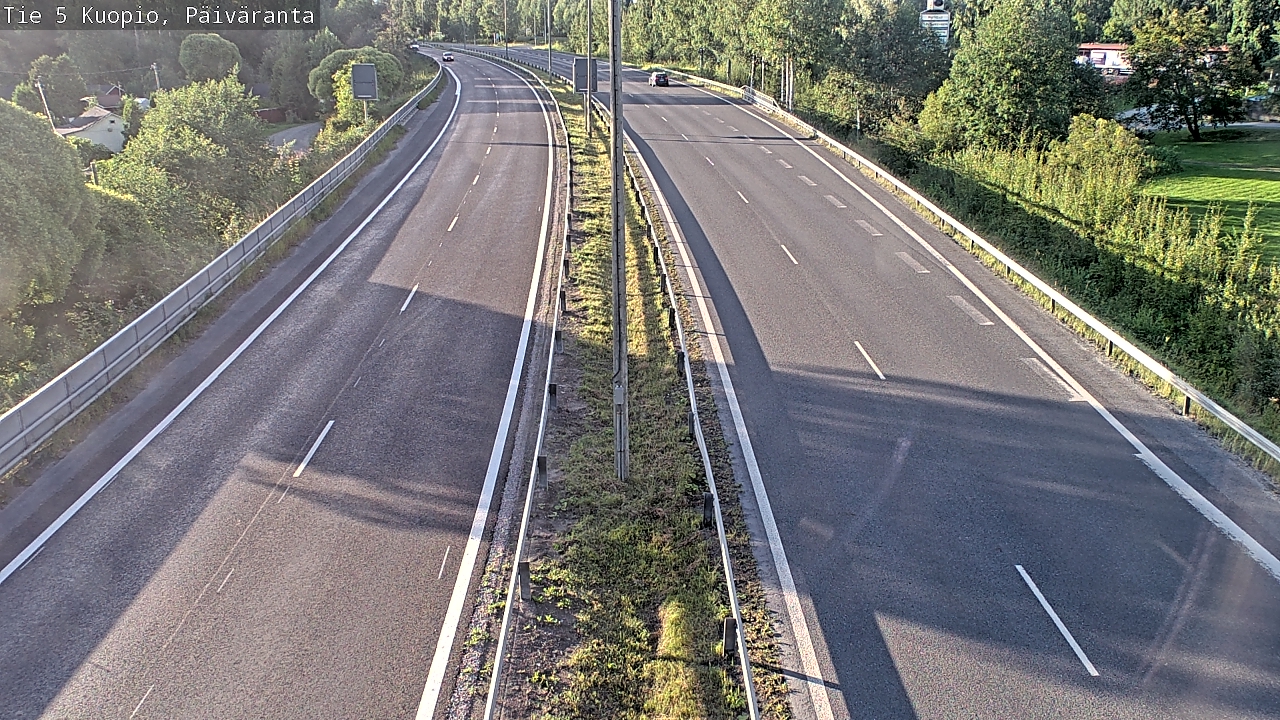 Kelikamerat Kuva Tie 5 Kuopio, Päiväranta, Kuopio, Pohjois-Savo